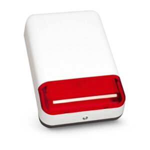 Satel SPL-2030 R sirena Laidinė sirena Lauke Raudona, Balta