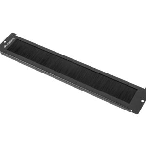 Lanberg AK-1106-B komutacinės spintos priedas Skydelis su šepečiu