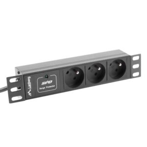 LANBERG MAITINIMO JUOSTŲ STOVAS 10" (1U, 10A, 3X 230V PL)