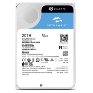 Seagate SkyHawk AI vidinis kietasis diskas 20 TB 7200 RPM 512 MB 3.5" „Serial ATA III“ - Image 2