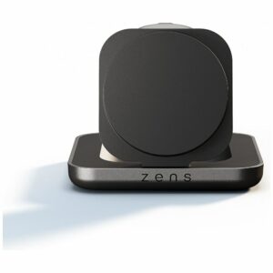 2-in-1 magnetinis indukcinis įkroviklis Zens Nightstand Charger Pro 2 + Apple Watch Qi2 15W USB-C įkroviklis