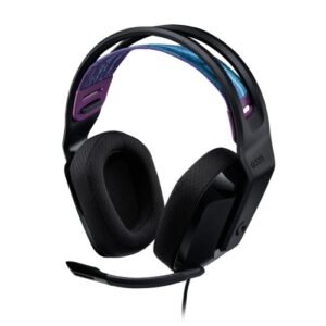 Logitech G335 Laidinės žaidimų ausinės, 3.5 mm jack, Juoda - Image 2