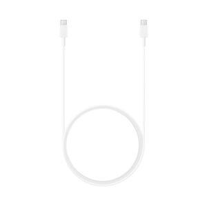 Samsung EP-DX310 USB-C Male į USB-C Male Kabelis (3A) 1.8m, Balta