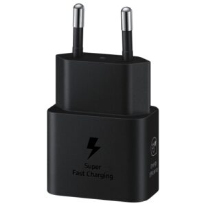 Samsung EP-T2510 25W AC Maitinimo adapteris USB-C + Kabelis USB-C, Juoda - Image 3