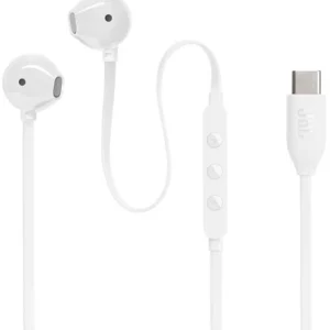 JBL Tune 305C USB-C ausinės baltos spalvos