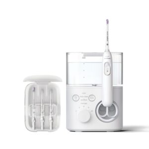 Philips Sonicare Power Flosser 7000 Series HX3911/40 Burnos irigatorius, Balta