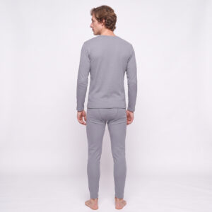 Vyriškas termo apatinių komplektas su merino vilna GAUBERT 150, XL dydis pilkas - Image 3