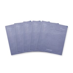 LUVUM Pore Reset Mud Mask purvo lakštinė kaukė 5 vnt. - su jūros purvu ir PHA