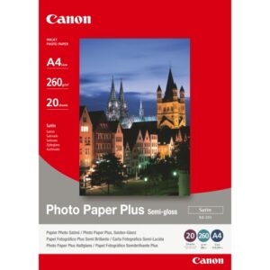 Canon SG-201 Semi-Gloss Fotopopierius Plus A4 20 lapų - Image 2