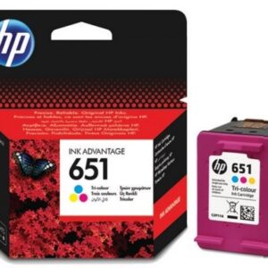 HP 651 Tri-color (C2P11AE) Rašalinė kasetė, CMY