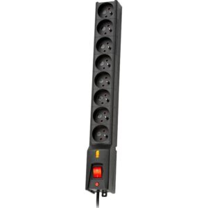 LESTAR 1966004055 elektros tinklo ilgintuvas 3 m 230 AC išvestis(ys / čių) Vidaus Juoda - Image 2