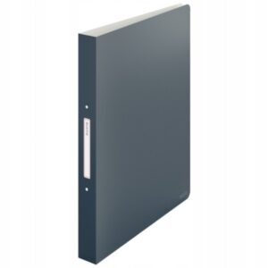 Žiedinis segtuvas Leitz Cosy, A4, PP, nugarėlė 32 mm, 2 žiedai 25 mm, aksominės pilkos spalvos