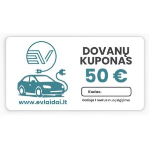 Dovanų kuponas 50 Eur