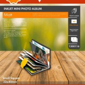 Fotoalbumas Lomond Inkjet Mini Album Small Square Matinis knygos formos 32x40mm (mažas)