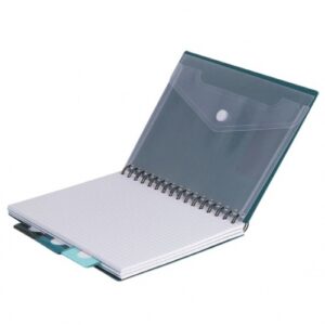 Sąsiuvinis su spirale CoolPack, A4, 200 puslapių, langeliais, mėlynos spalvos - Image 3