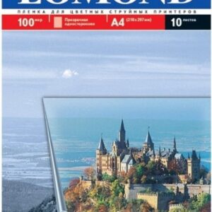 Poliesterio plėvelė Lomond PET Film rašaliniams sp. Skaidri A4, 50 lapų - Image 3