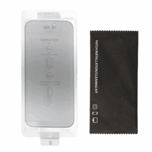 Grūdintas stiklas Full Glue Privacy Easy-Stick Box, skirtas iPhone 17 PRO MAX, JUODAS - Image 9