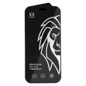 Tel Protect 10X Privacy Plus Titanium grūdintas stiklas, skirtas iPhone 18 Pro Max - Image 3