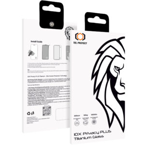 Tel Protect 10X Privacy Plus Titanium grūdintas stiklas, skirtas iPhone 18 Pro Max - Image 8