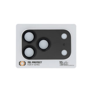 Tel Protect 95% AR+AF Full Metal Camera Protector grūdinto stiklo apsauga kamerai, skirta iPhone 17 Pro Max, juoda (kameros blokas) - Image 2