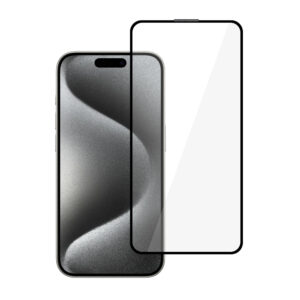 Tel Protect 10X HD Plus Titanium grūdintas stiklas, skirtas iPhone 15 Pro Max (dėklas) - Image 2