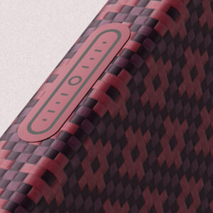 Benks Magnetic Armor Air Armor Grid Kevlar metalinis rėmelis 600D (C.K.FL.AP.JX.0073) dėklas, skirtas iPhone 18 Pro Max/17 Pro Max, bordo spalvos - Image 9