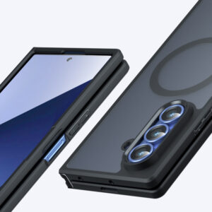 Full Matte Mag Cover Samsung Galaxy Fold 8 juodas - Image 3