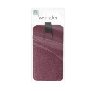 WONDER Flexi kišenėlė (DYDIS L), skirta iPhone 15/15 Pro/iPhone 16/16 Pro/Samsung S24/S24 Plus/S25/S25 Plus/A53/A55 5G, bordo spalvos - Image 7