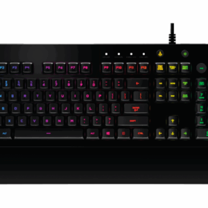 Logitech G213 PRODIGY Laidinė žaidimų klaviatūra, RGB Apšvietimas, USB, US Int, Juoda