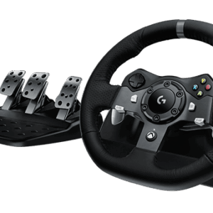 Logitech G920 Driving Force Žaidimų vairas ir pedalai, skirta Xbox Series X|S /Xbox One/PC, Juoda