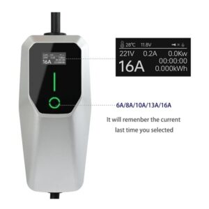 Įkrovimo laidas 220V - type 2 , 10m ilgio ( 16A, 1 fazė 3,6 kW) - Image 6