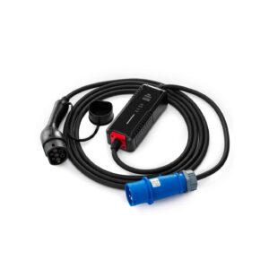 Įkrovimo laidas 220V - type 2 ( 32A, 1 fazė 7,2 kW)