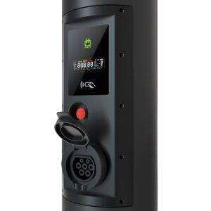 Įkrovimo stotelė EcoPillar 2x22kW su OCPP protokolu, valdymu Wi-fi - Image 2