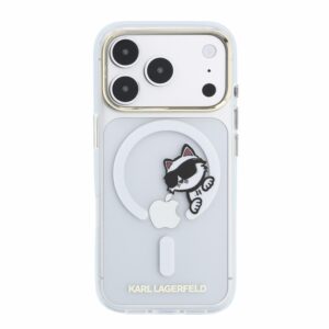 Karl Lagerfeld IML Choupette Peekaboo Magsafe dėklas, skirtas iPhone 18 Pro Max, skaidrus - Image 2