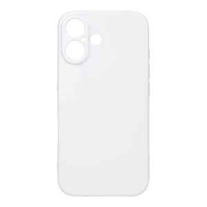 OBAL:ME Blizgus dėklas Apple iPhone 16 baltas