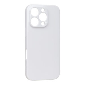 OBAL:ME blizgus dėklas, skirtas Apple iPhone 16 Pro, baltas - Image 2