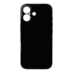 OBAL:ME Blizgus dėklas, skirtas Apple iPhone 17, juodas