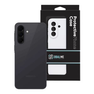 OBAL:ME blizgus dėklas Samsung Galaxy A37 5G baltas