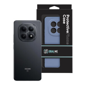 OBAL:ME blizgus dėklas, skirtas Xiaomi Redmi Note 15 4G/5G, žydros spalvos