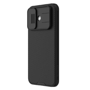 Nillkin CamShield PRO kietas dėklas, skirtas Xiaomi Redmi Note 17 Pro 5G, juodas