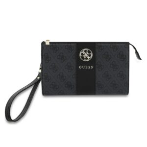 Guess PU 4G Stripe Metal Logo rankinė, juoda