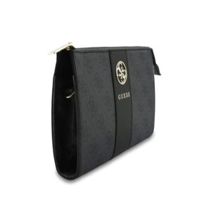 Guess PU 4G Stripe Metal Logo rankinė, juoda - Image 2