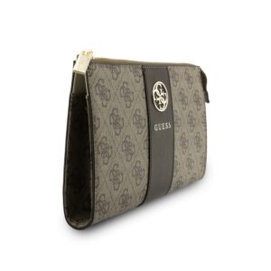 Guess PU 4G Stripe Metal Logo rankinė ruda - Image 2