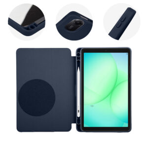 OBAL:ME SolidTab dėklas Samsung Galaxy Tab A11/A9 tamsiai mėlynas