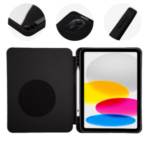 OBAL:ME SolidTab dėklas, skirtas Apple iPad 10.9 2022/11 2025, juodas