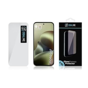 OBAL:ME 2.5D stiklinė ekrano apsauga, skirta Motorola G67, skaidri - Image 2