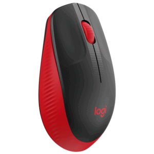 Logitech M190 Full-Size Belaidė pelė, RF Wireless, 1000 DPI, Raudona - Image 2
