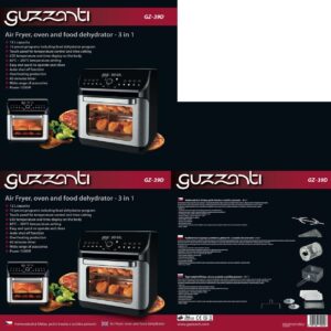 Karšto oro gruzdintuvė Guzzanti GZ 39D - Image 2