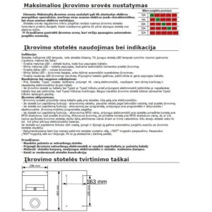 Krovimo stotelė su Type 2 laidu 4,8m ilgio, 3 Fazės, 22 kW - Image 4