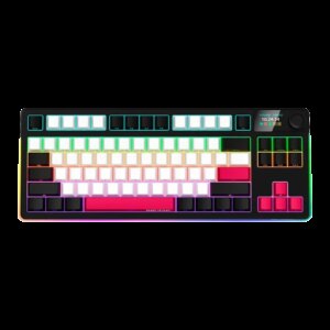 LORGAR Pro KBP70TKLW Wireless Belaidė Žaidimų Klaviatūra | Black, Toxic Purple